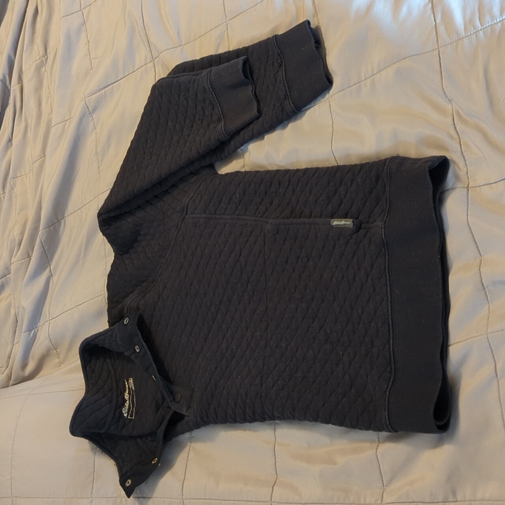 Quilted Pullover